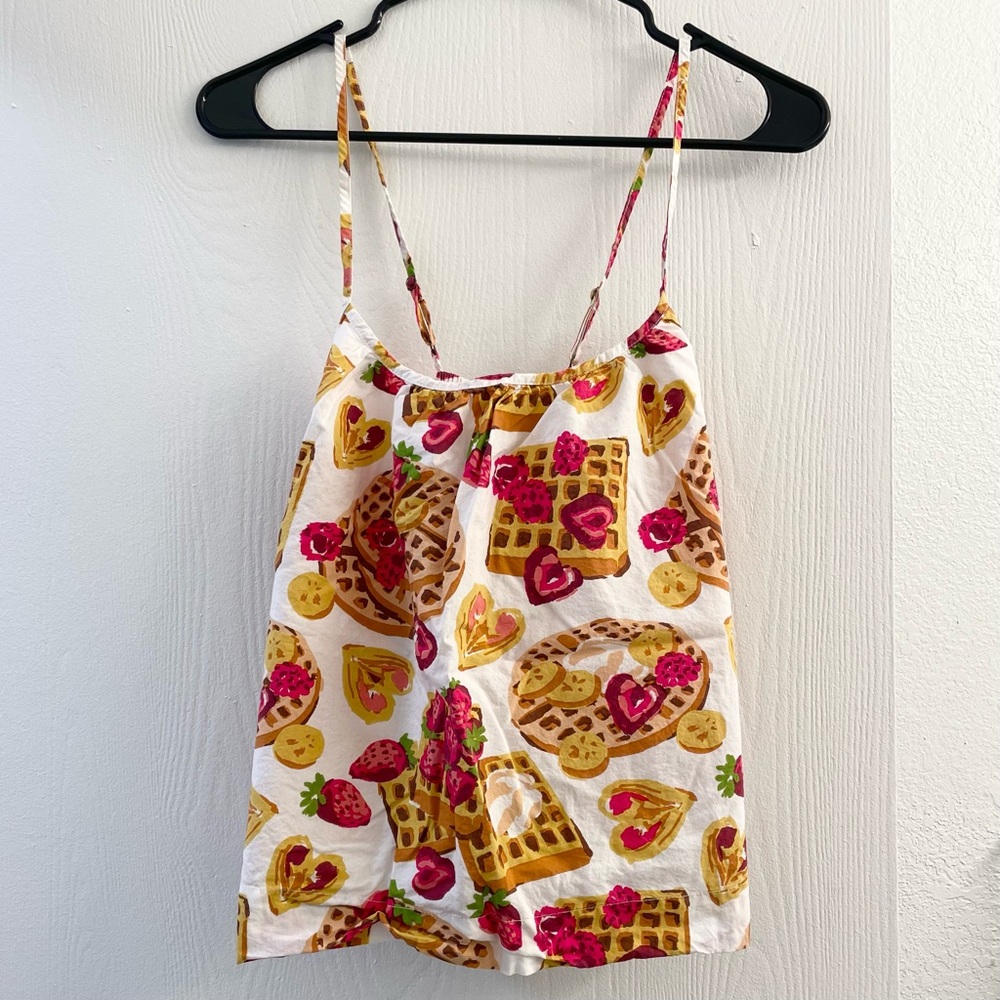 Printfresh Cami - Waffles in Bed
